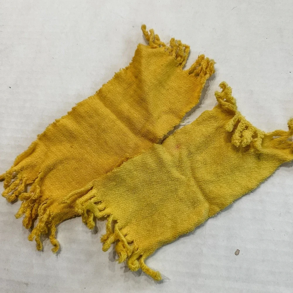 Vintage Barbie Ken Francie‎ Clone Towel Beach Towel Yellow White Blue Lot